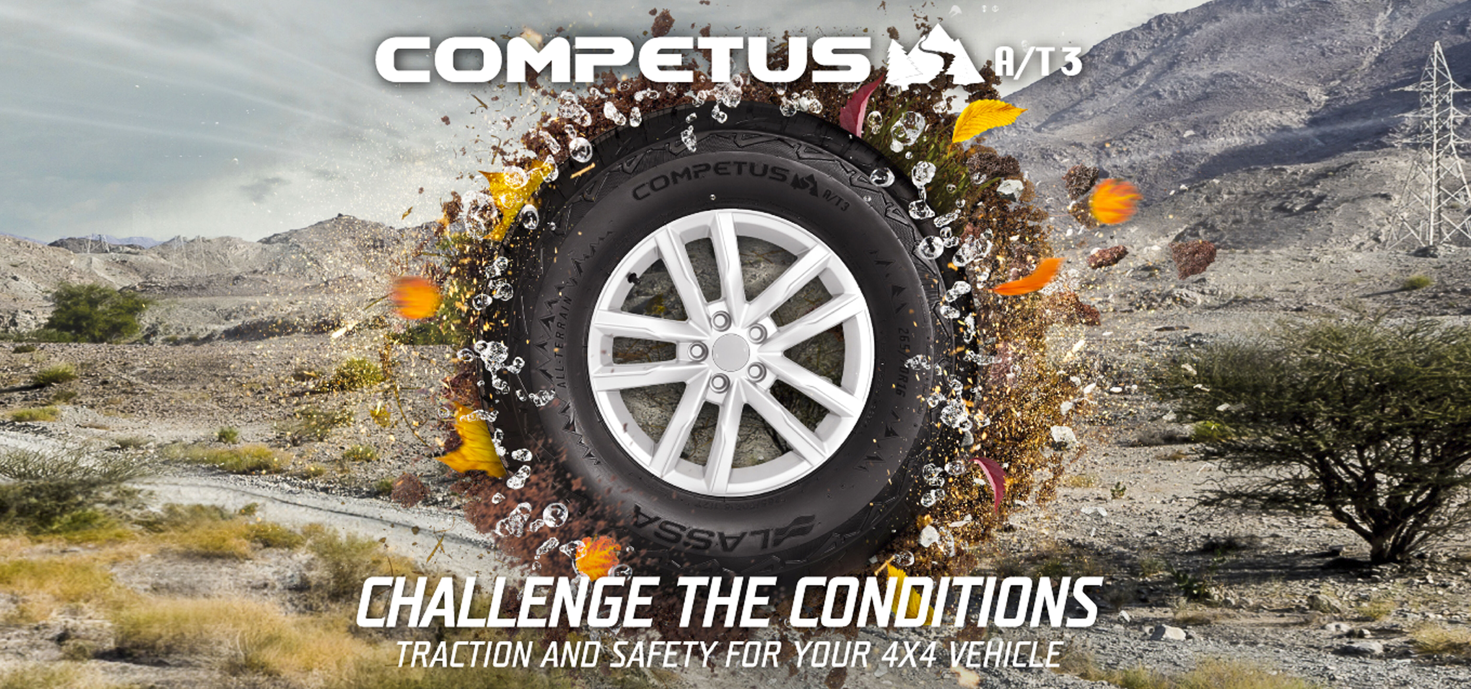Lassa prezintă o nouă anvelopă  all season SUV – Lassa Competus A/T3