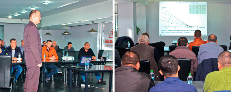 Master LUX a desfăşurat un seminar despre calităţile şi versiunile noi ale uleiurilor pentru motoare KIXX